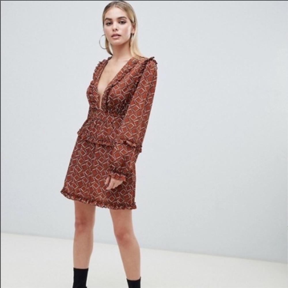 ASOS Ruffle Dress